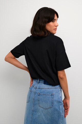 Kaffe T-shirt 'Afie' in Schwarz