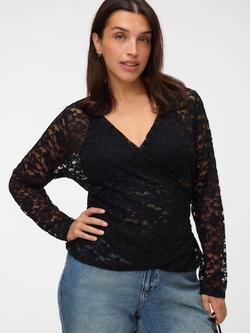 Vero Moda Curve - Blusa 'VMDea' en negro: frente