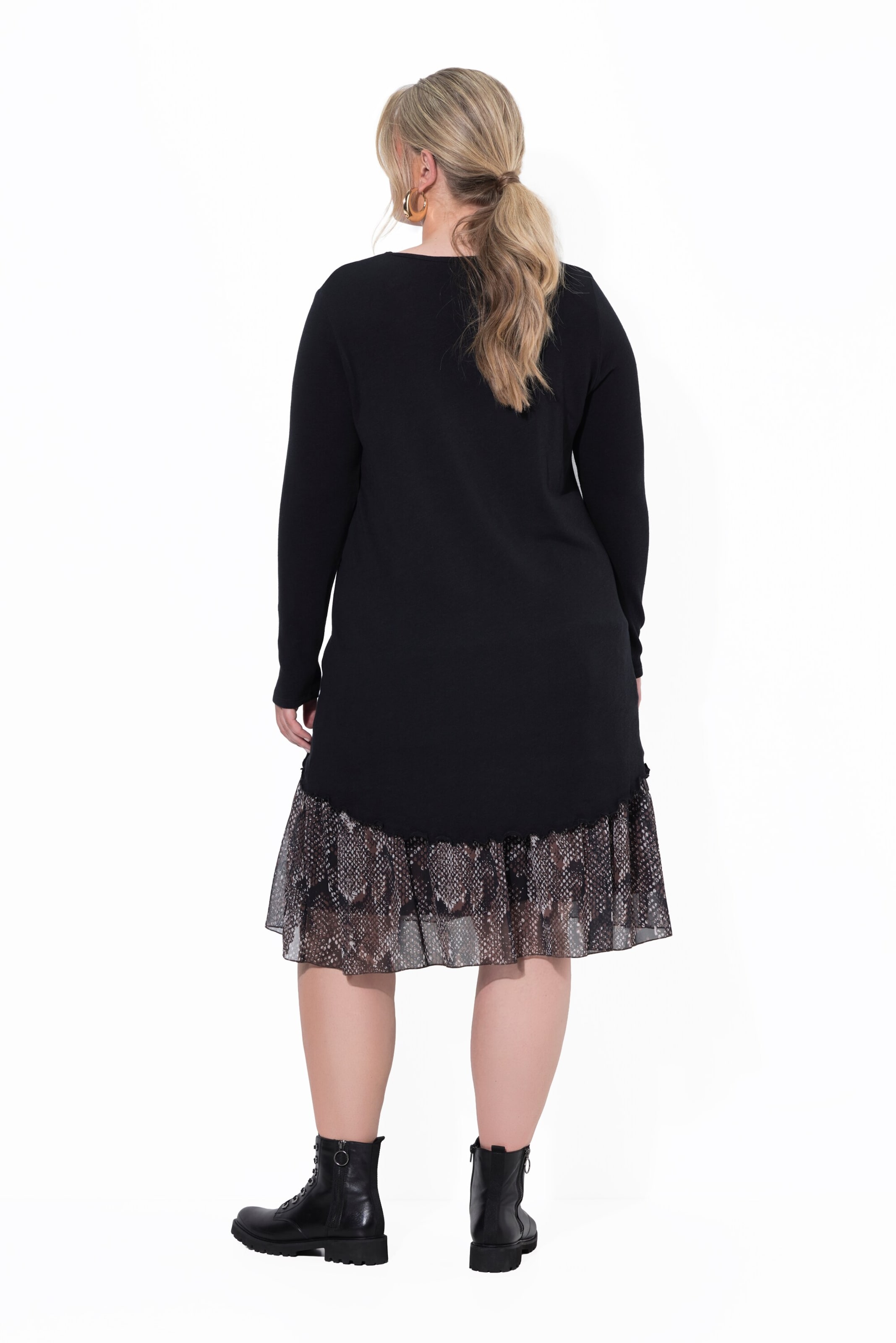 MIAMODA Sweater in Black