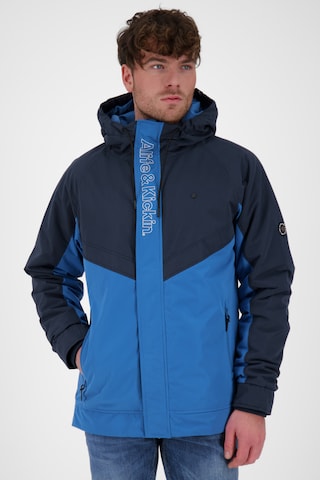 Alife and Kickin Winterjacke 'JackAK' in Blau: predná strana