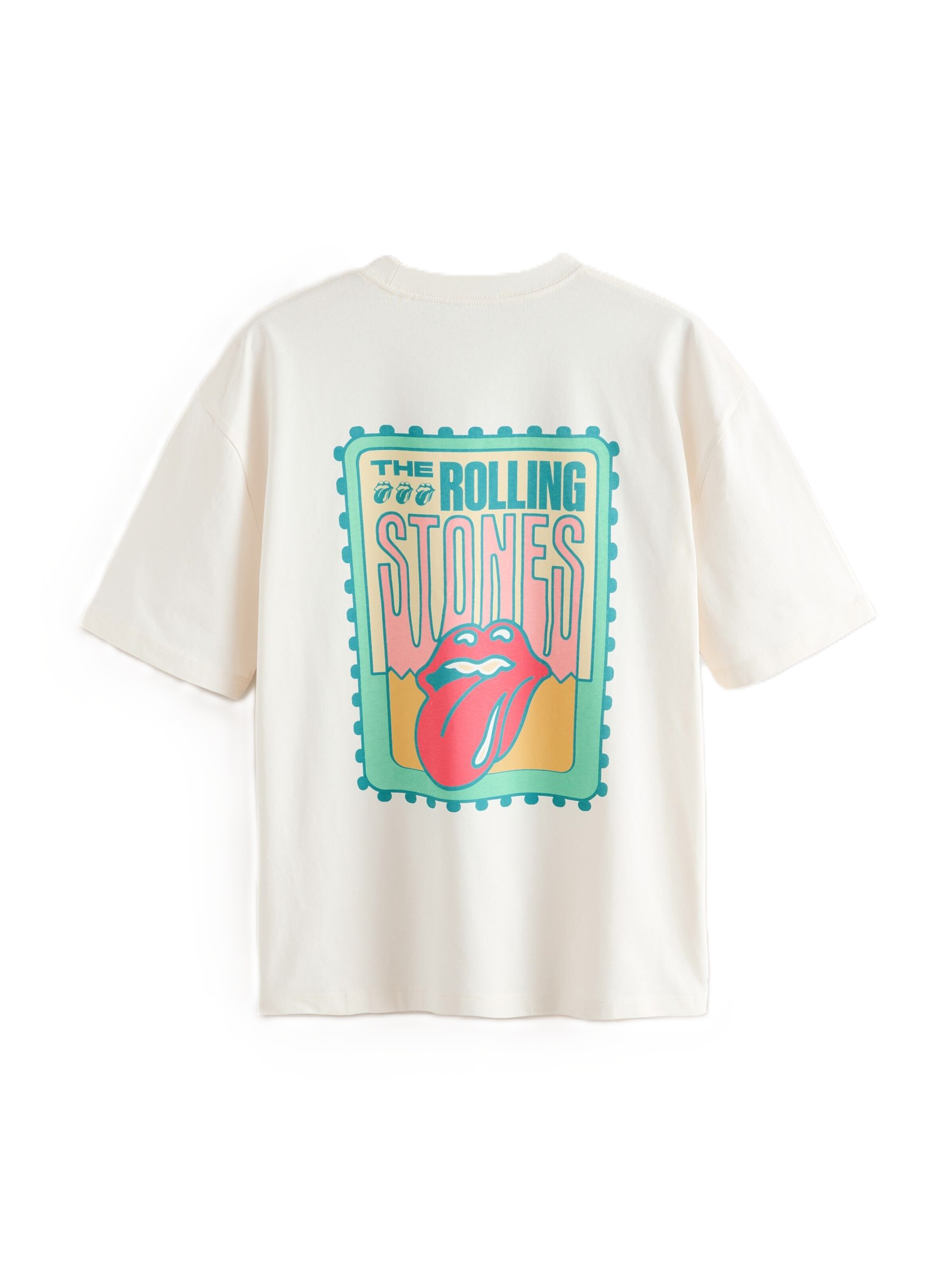 Pijama scurtă 'The Rolling Stones' de la Next pe albastru