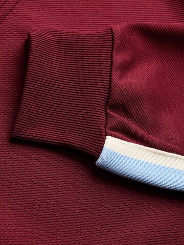 Jack & Jones Junior Sweatjakke 'Cotedazur' i rød