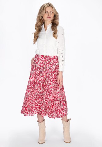 usha FESTIVAL - Saia em rosa