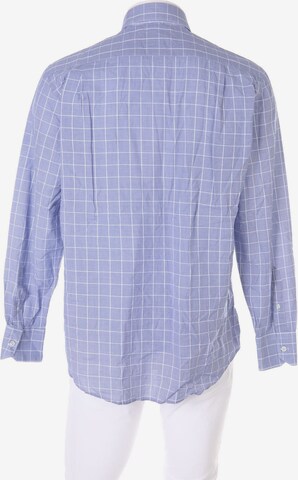ETNEA Button Up Shirt in L in Blue