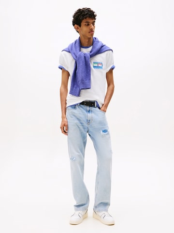 Tommy Jeans T-shirt i beige