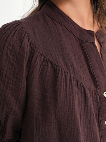 MixRay - Blusa em castanho