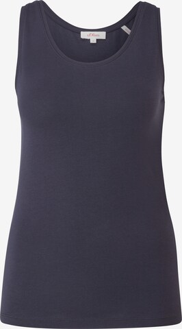 s.Oliver Top in Blauw: voorkant