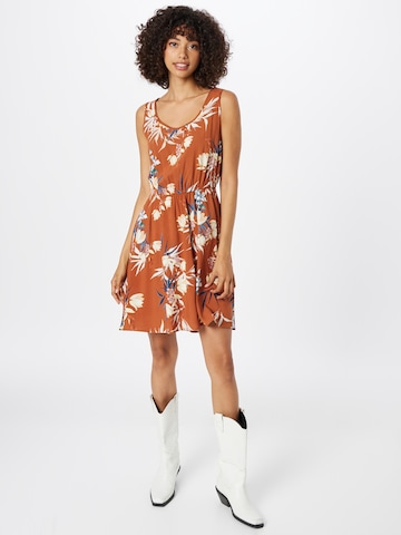 ONLY Summer Dress 'NOVA' in Brown: front