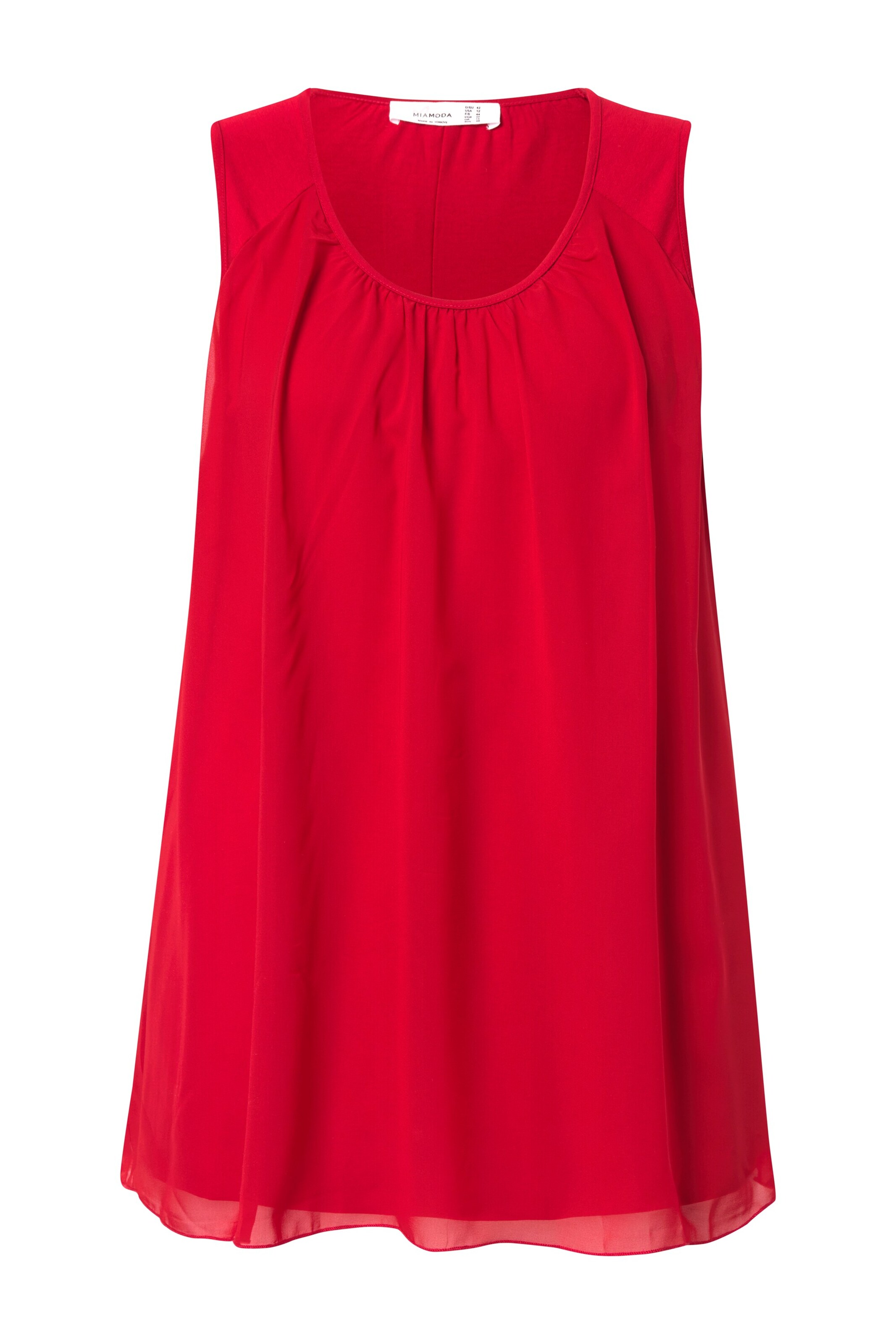 MIAMODA Top in Rood: voorkant