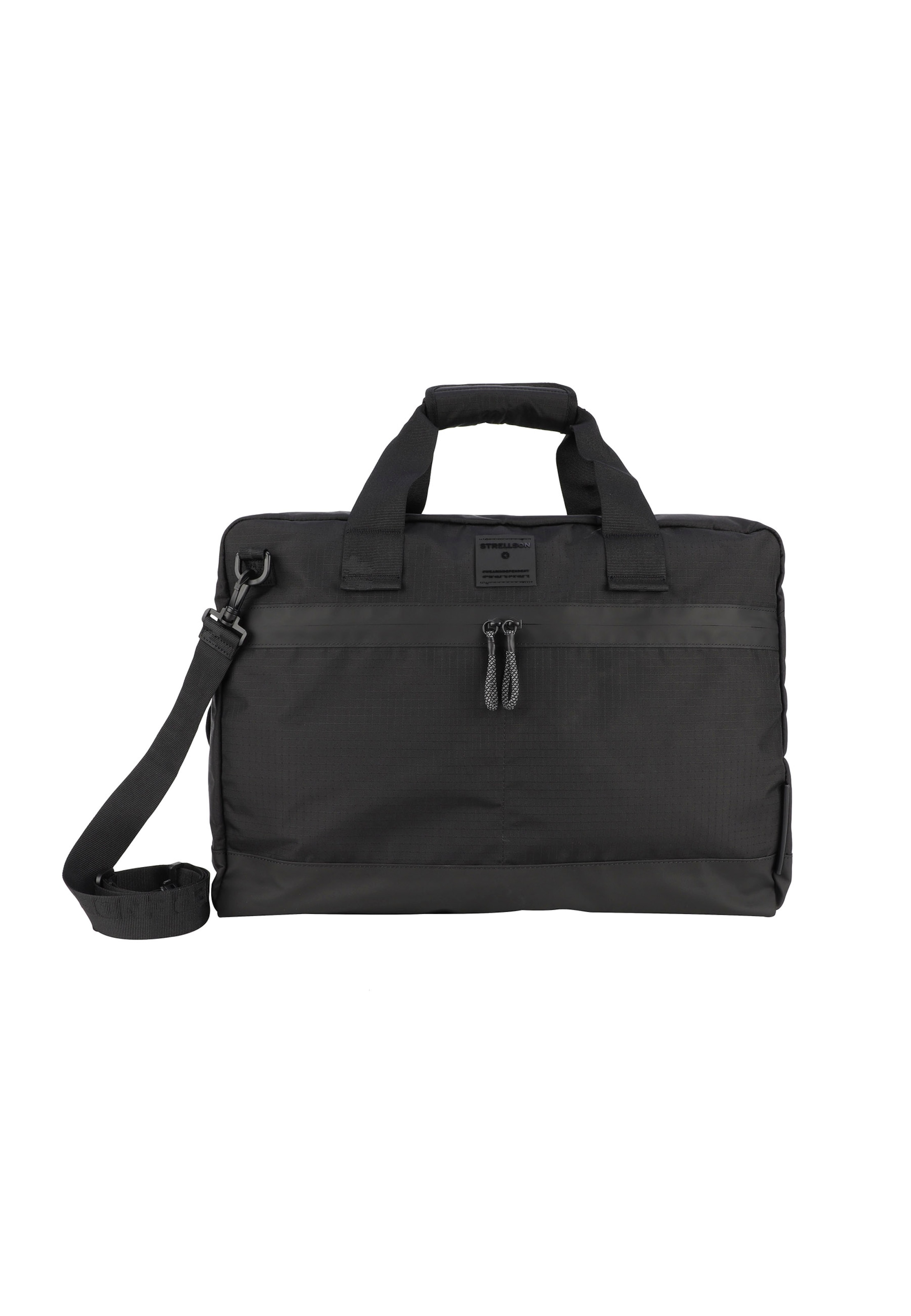 STRELLSON Weekendtas 'Northwood Rs Thilo' in Zwart: voorkant