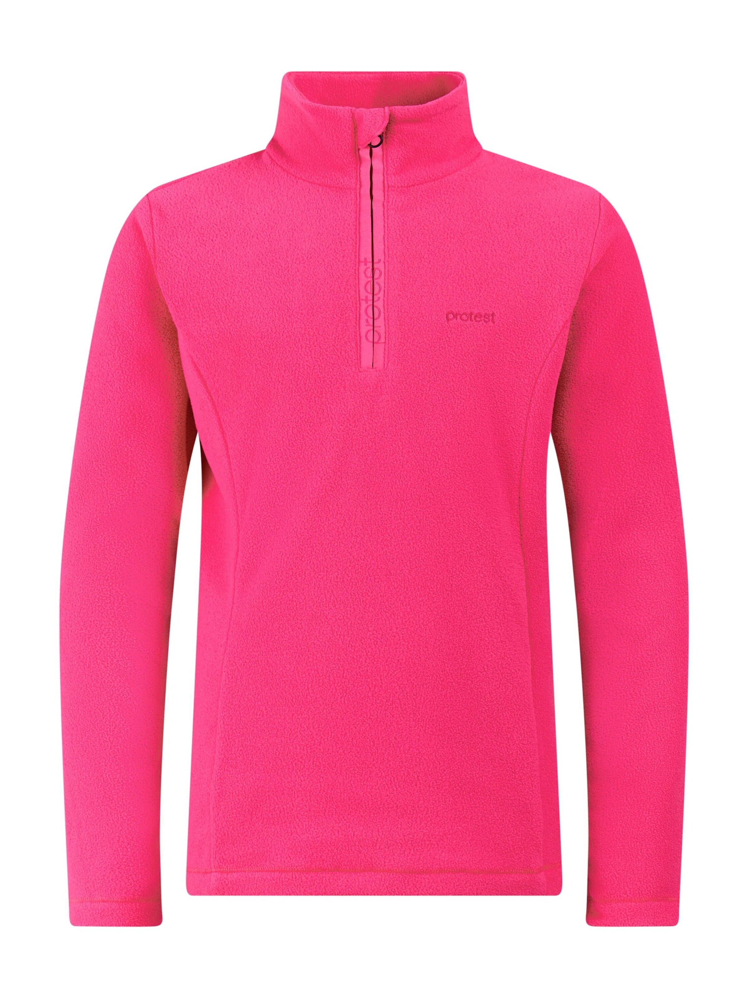 PROTEST Sportief sweatshirt 'Remutey JR' in Roze: voorkant