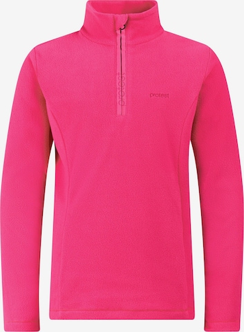 PROTEST Sportief sweatshirt 'Remutey JR' in Roze: voorkant
