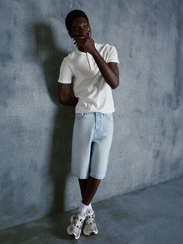 Bershka Baggy Farkut värissä sininen