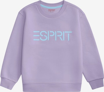 ESPRIT Sweatshirt in Purple: front