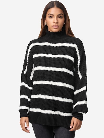 Elara Pullover in Schwarz: Vorderseite