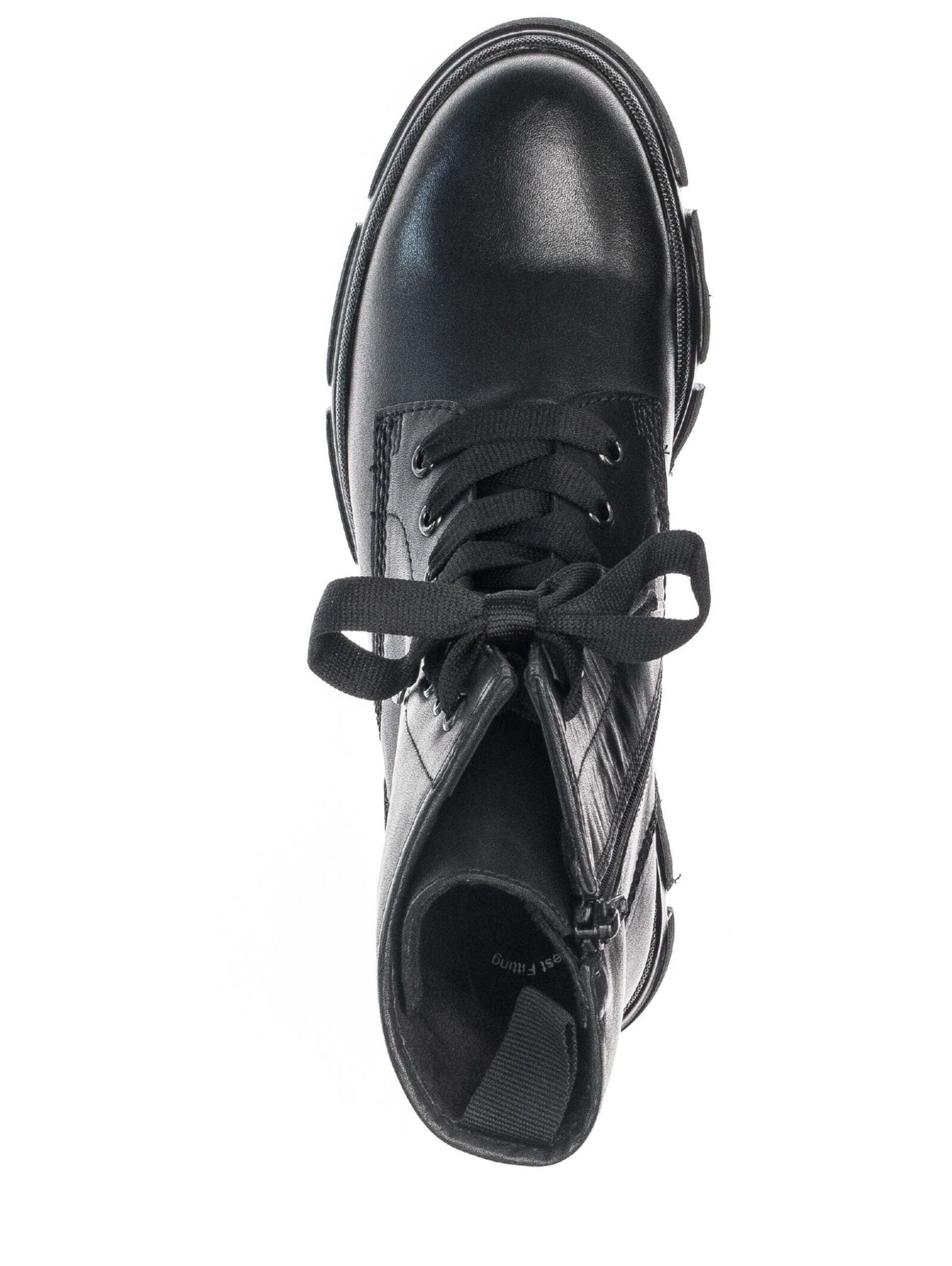 GABOR Lace-Up Ankle Boots in Black