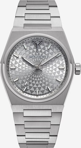 Carlo Colucci Uhr in Silber: Vorderseite