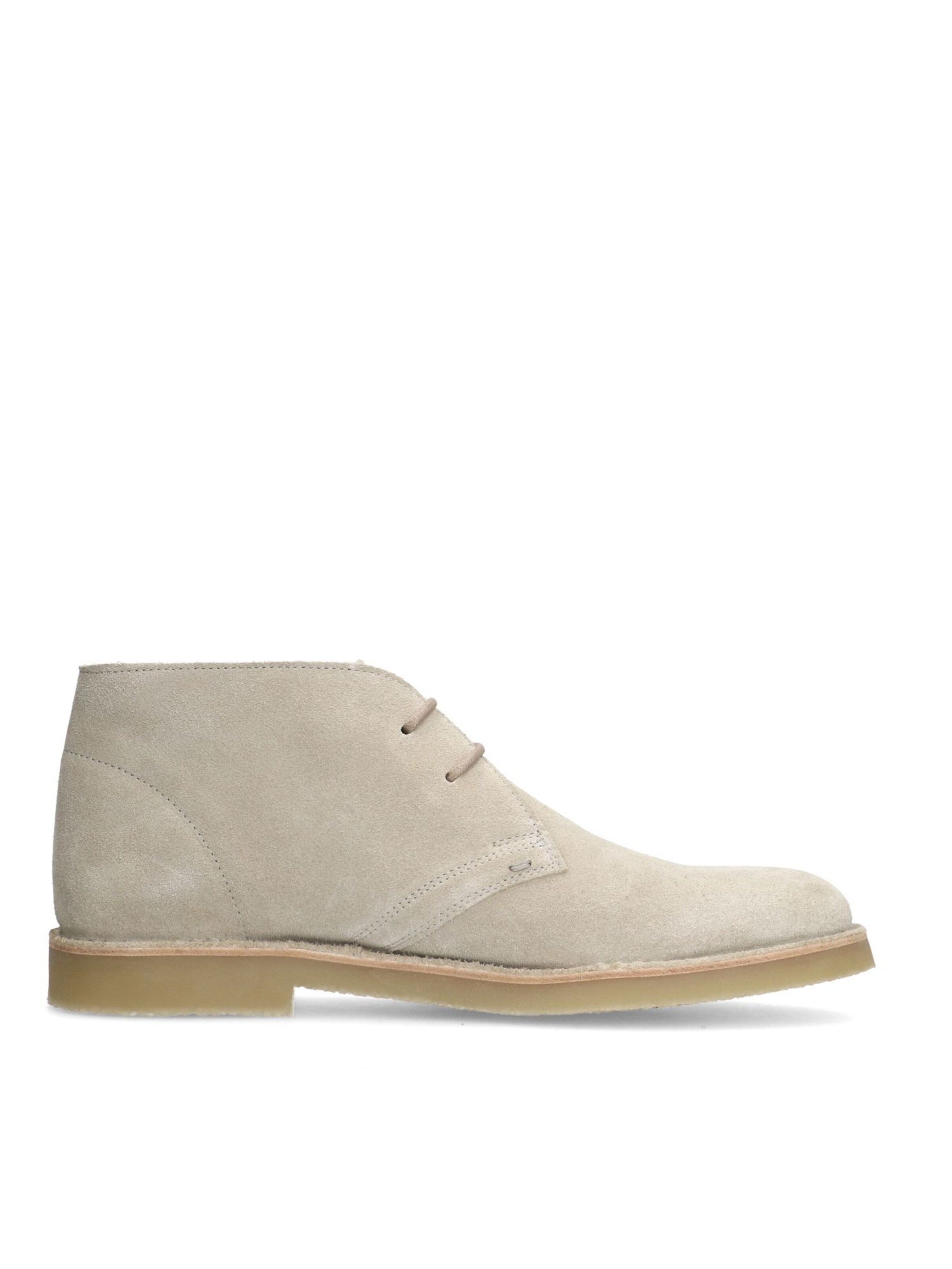 MANFIELD Chukka Boots in Beige