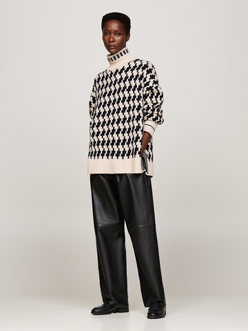 TOMMY HILFIGER Pullover in Beige