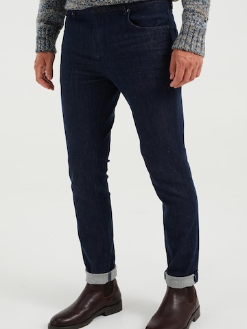 WE Fashion Jeans 'Pablo Sloane' in Blue: front