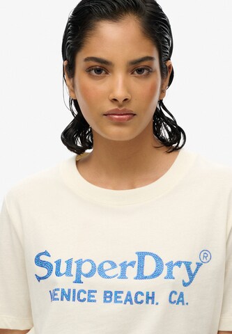 T-shirt Superdry en blanc