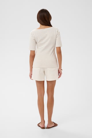 Kaffe - Camisa 'KALiddy' em branco