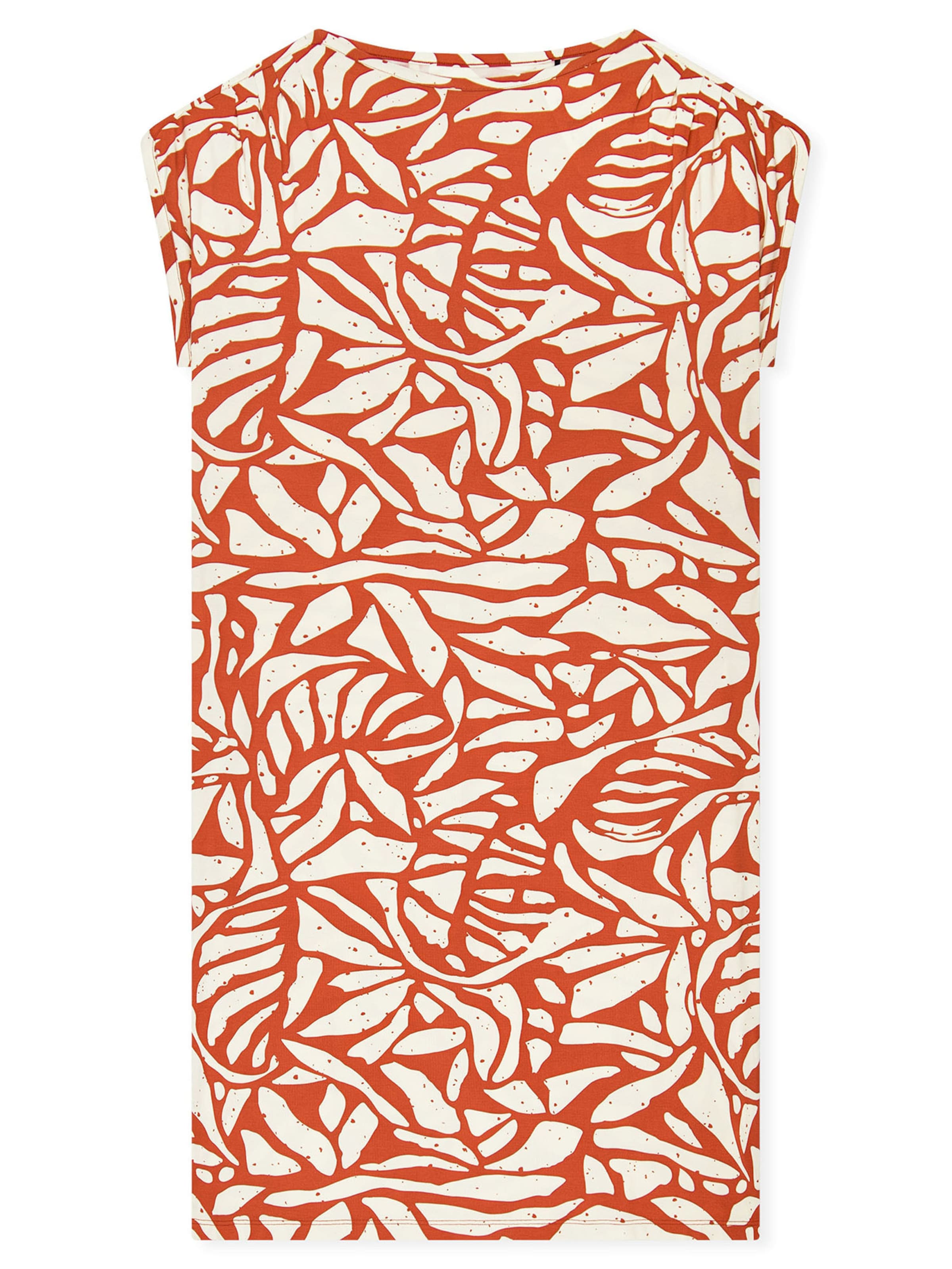 SCHIESSER Nightgown ' Selected Premium ' in Orange: front