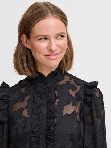 b.young Bluse 'Flor ' in Schwarz