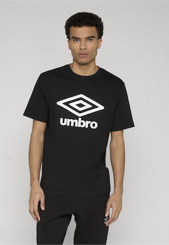 T-Shirt 'Team' UMBRO en noir : devant