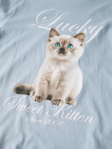 NAME IT - Camiseta 'NKFVotea' en azul