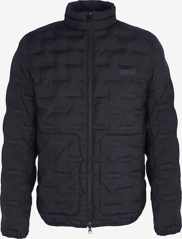 Veste mi-saison Barbour International en noir : devant