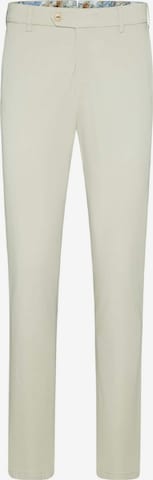 Coupe slim Pantalon chino 'Lupus' MMXGERMANY en beige : devant