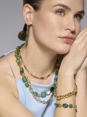Luxenter - Colar 'Nyste' em verde: frente