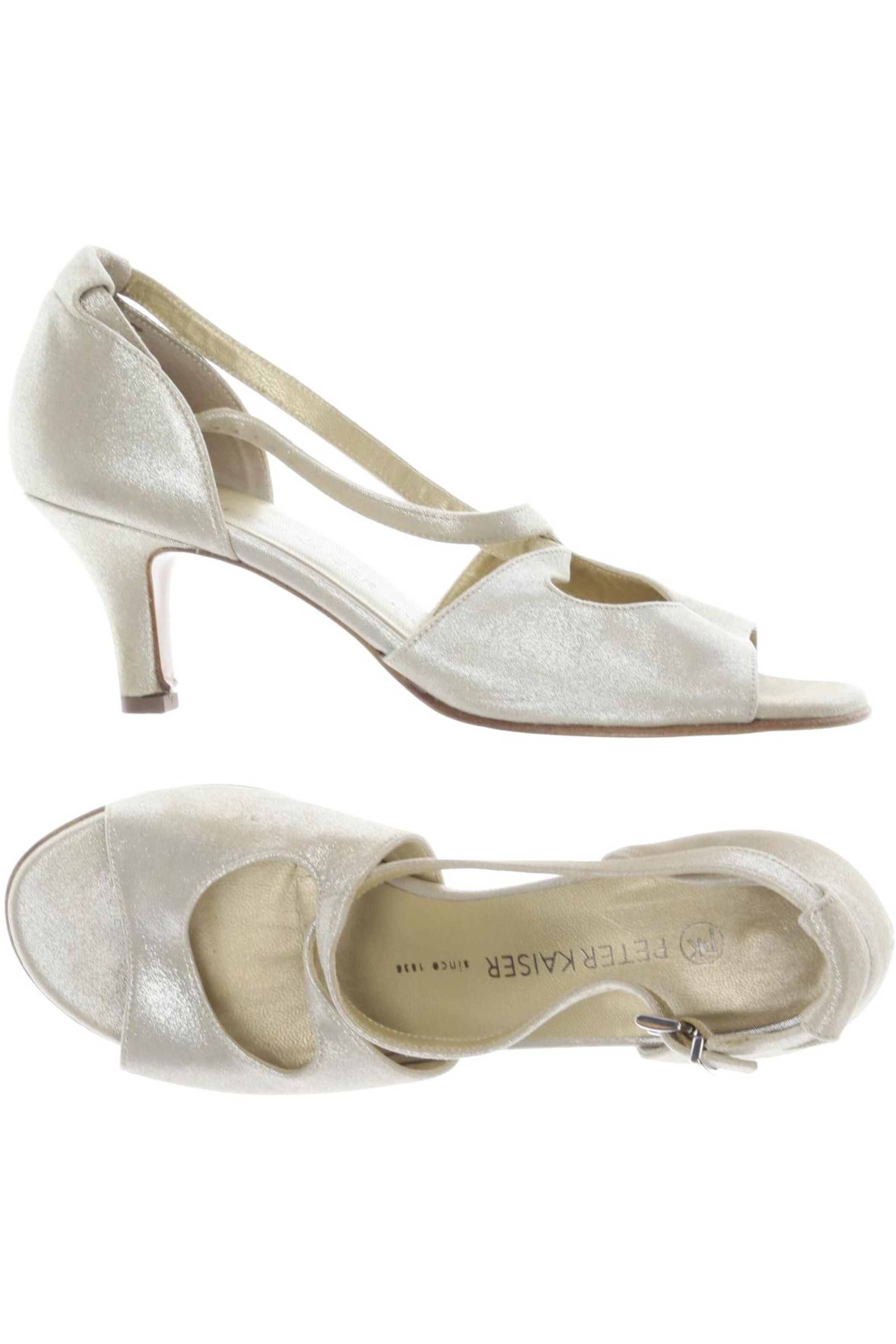 PETER KAISER Sandals & High-Heeled Sandals in 38,5 in Beige: front