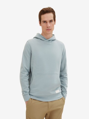 Sweat-shirt TOM TAILOR en bleu : devant