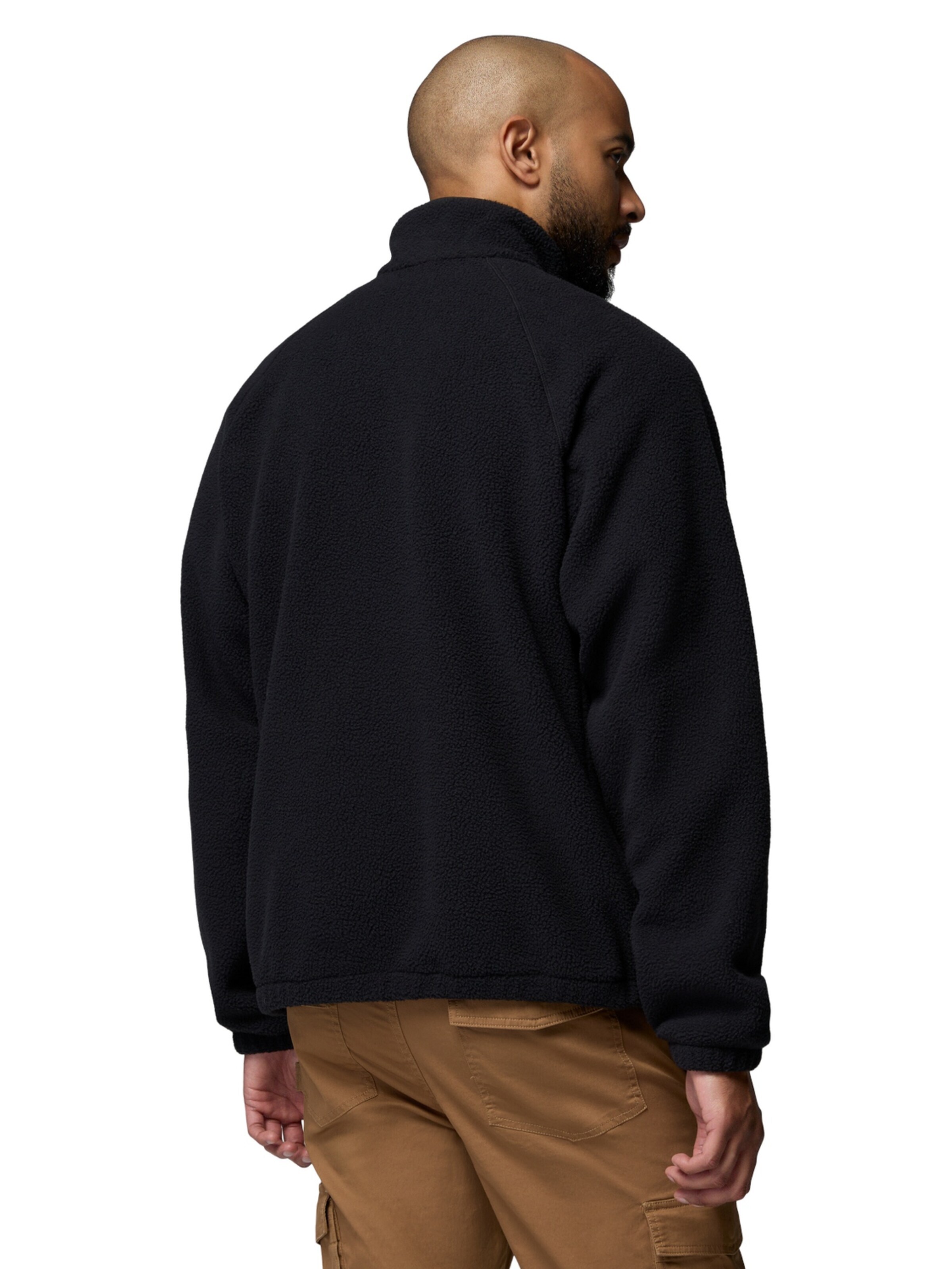 COLUMBIA Fleece jas 'Columbia Timber Crest Full Zip Fleece' in Zwart