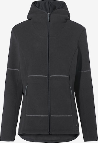 VAUDE Functionele fleece jas 'Neyland II' in Zwart: voorkant