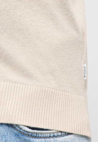 MUSTANG Shirt 'Ennis' in Beige