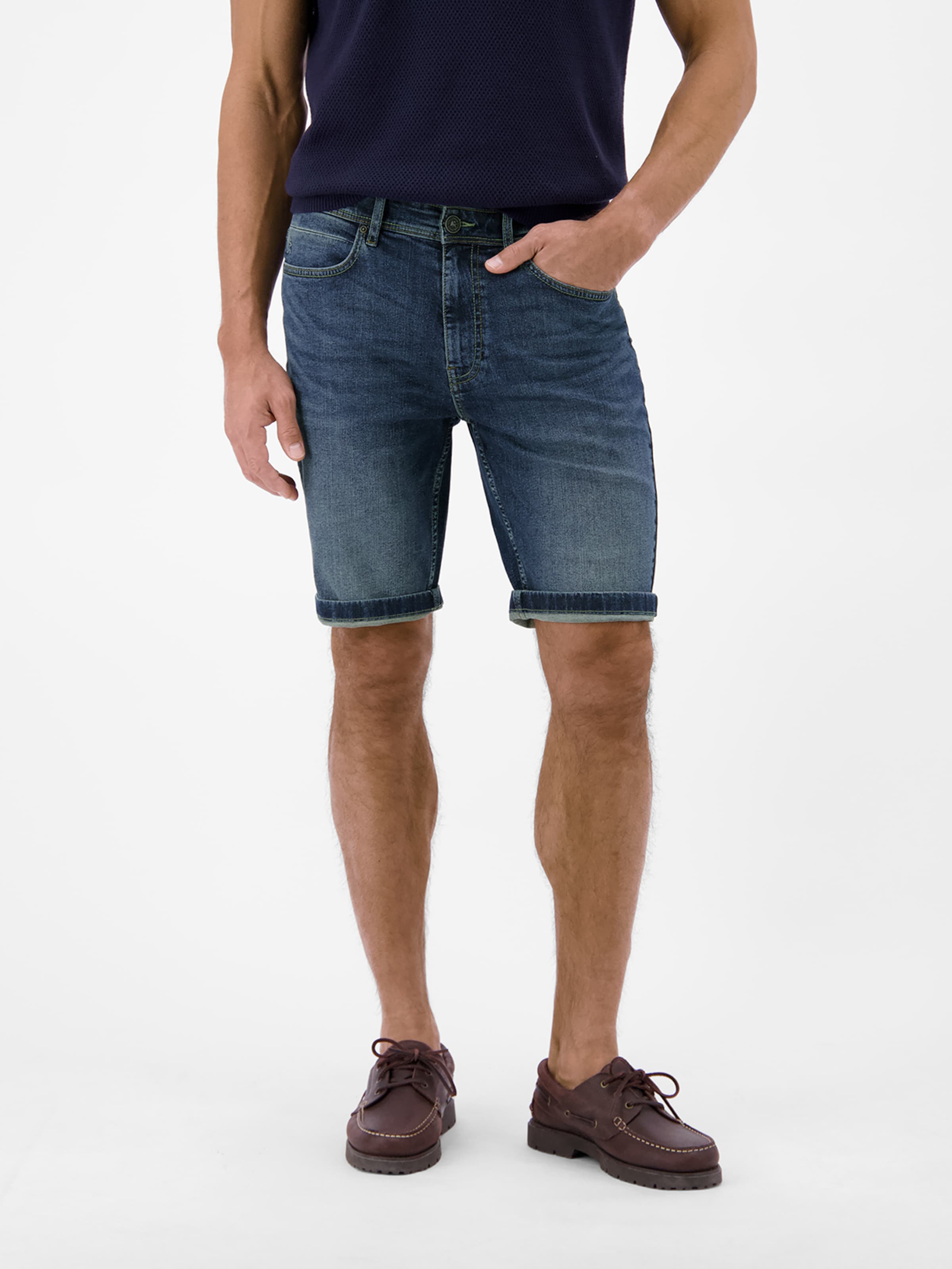 LERROS Regular Chino trousers in Blue