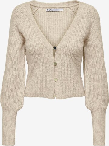 Cardigan 'ALLIE' ONLY en gris : devant