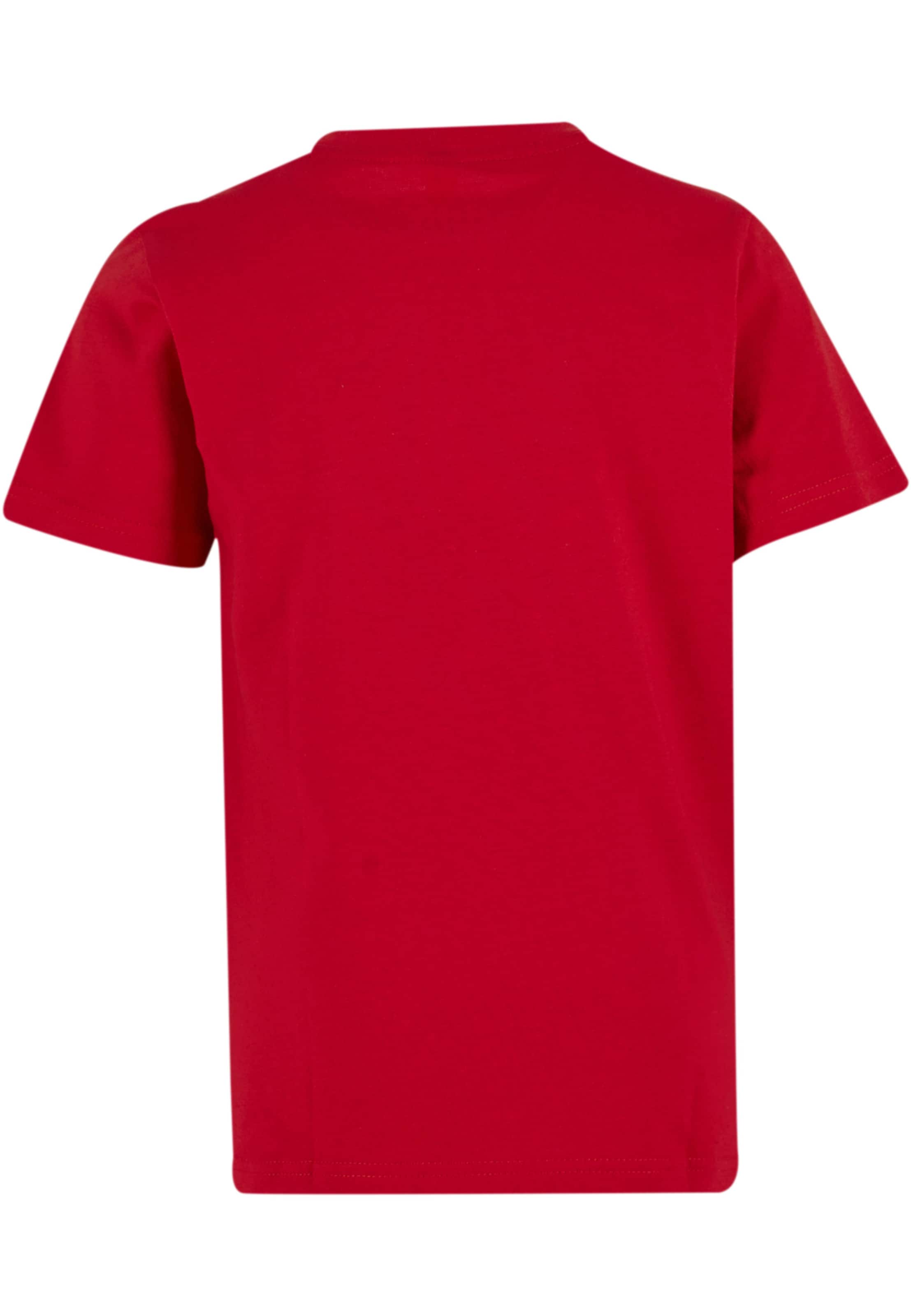 T-Shirt 'Fancy Penguin' Mister Tee en rouge