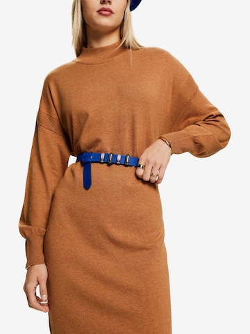 ESPRIT Knitted dress in Brown