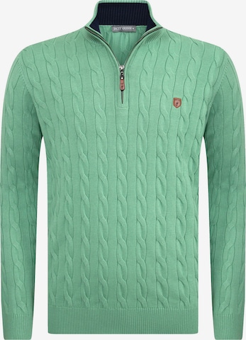 Pullover di Jacey Quinn in verde: frontale