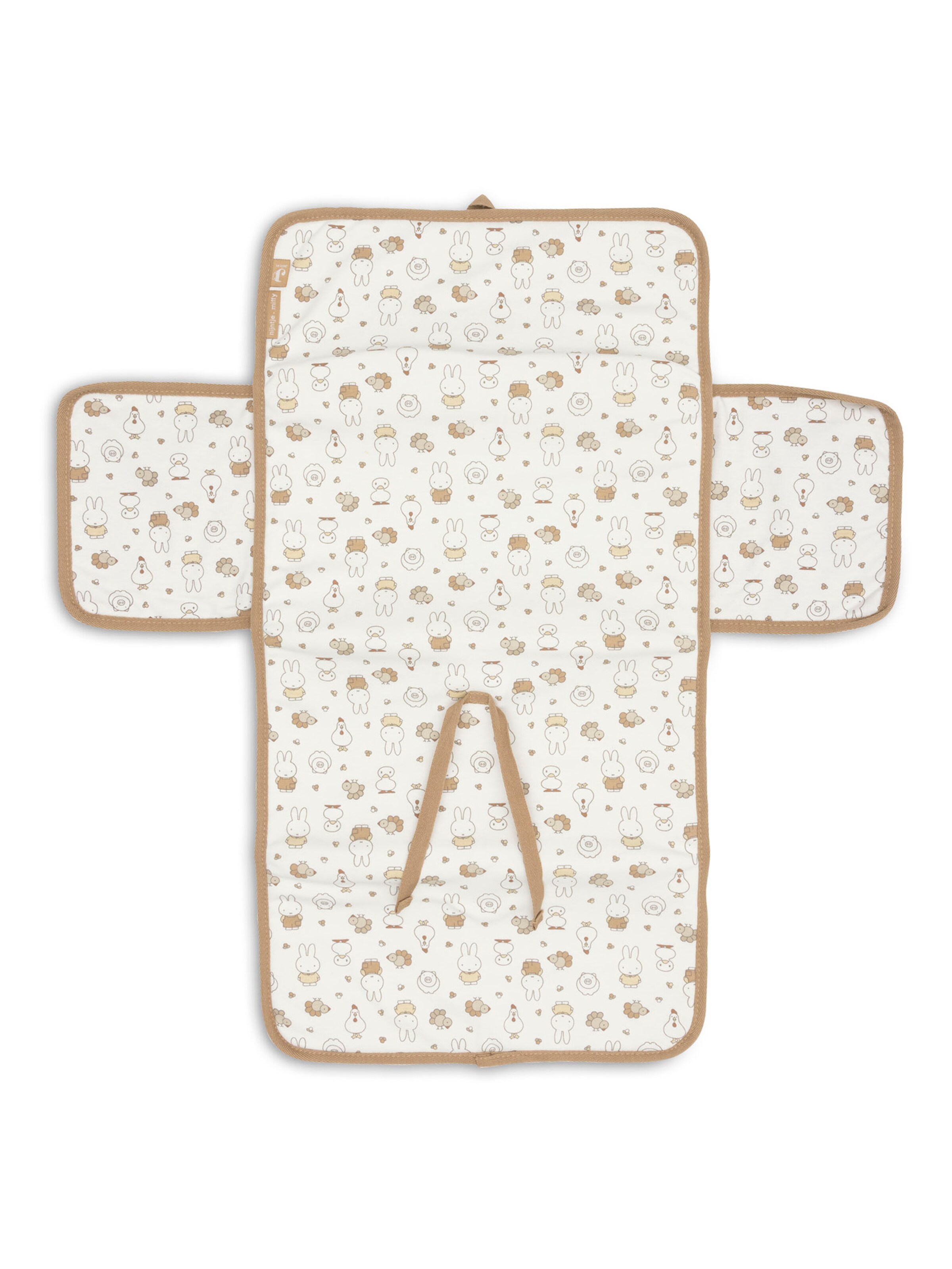 Jollein Bag 'Miffy Family Farm' in White