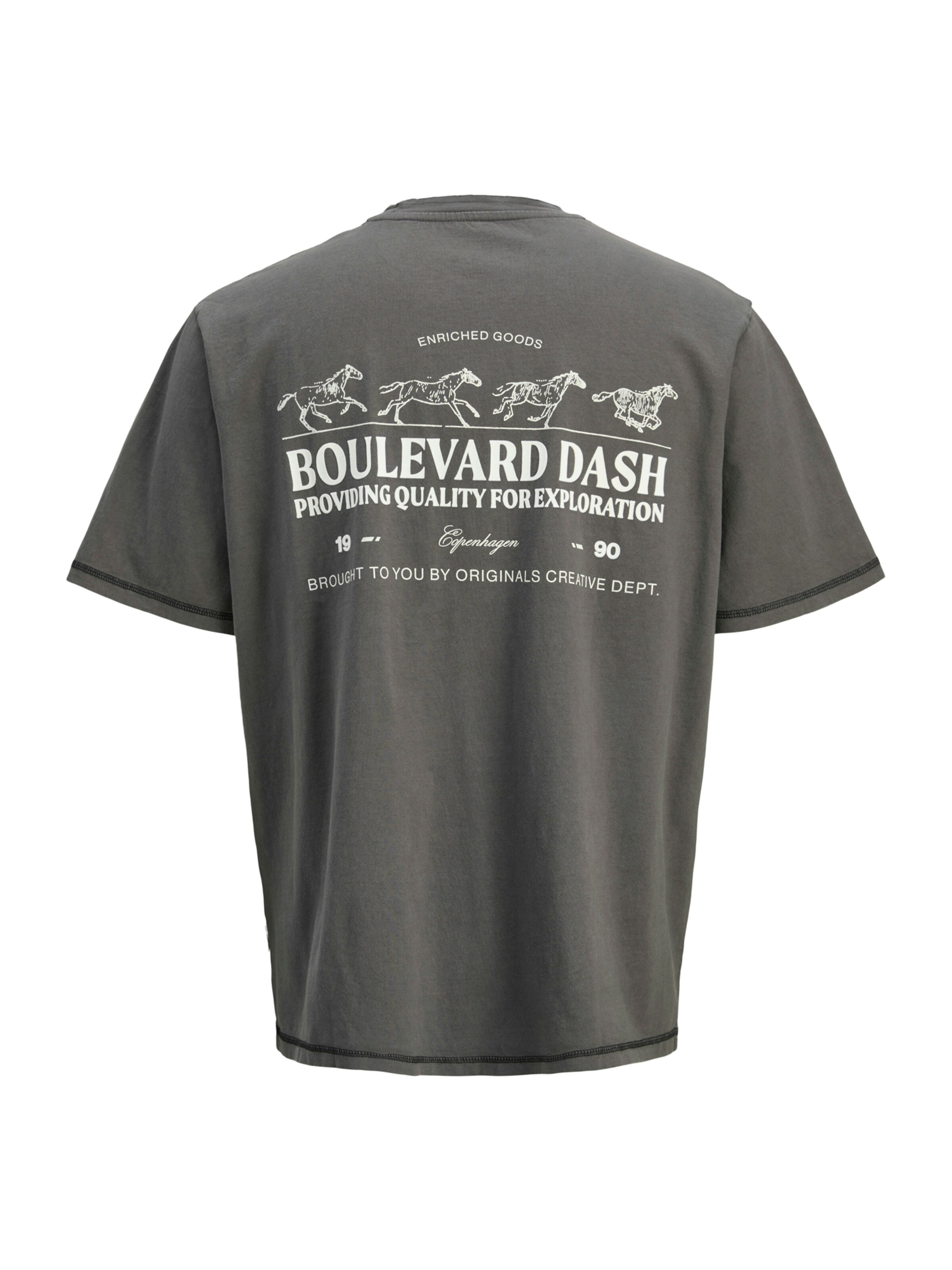 pilka JACK & JONES Marškinėliai 'JORLiverpool'