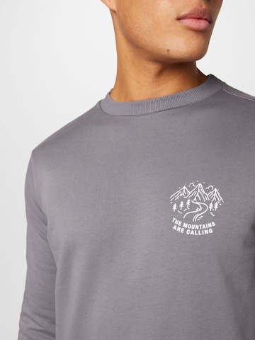 WESTMARK LONDON Sweatshirt 'Line Call' in Grey