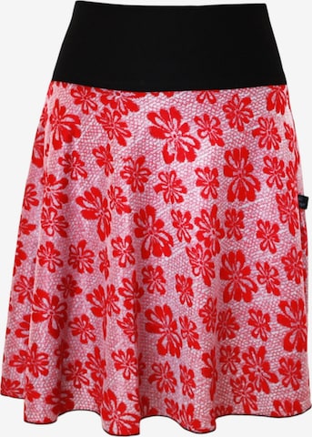 dunkle design Skirt 'Flower' in Red: front