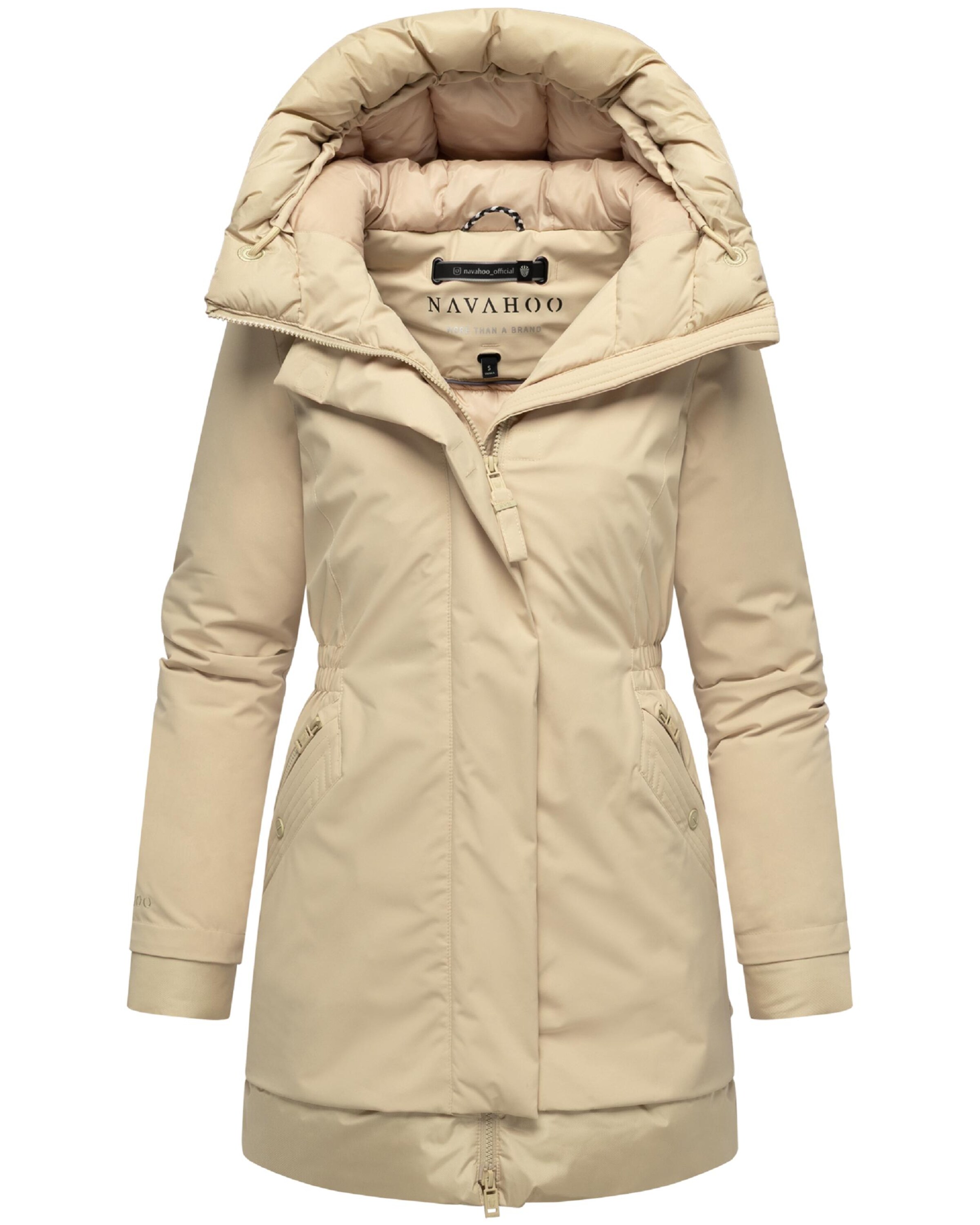 Cappotto invernale 'Winterprinzessin 14' di NAVAHOO in beige