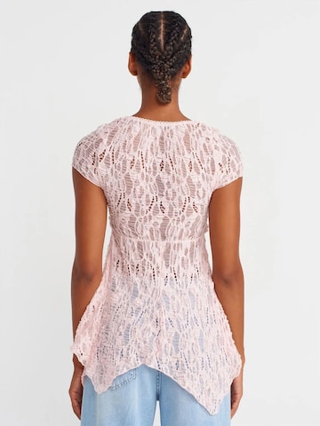 Dilvin Top in Pink