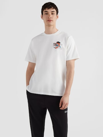 O'NEILL - Camiseta 'Surf Dude' en blanco: frente